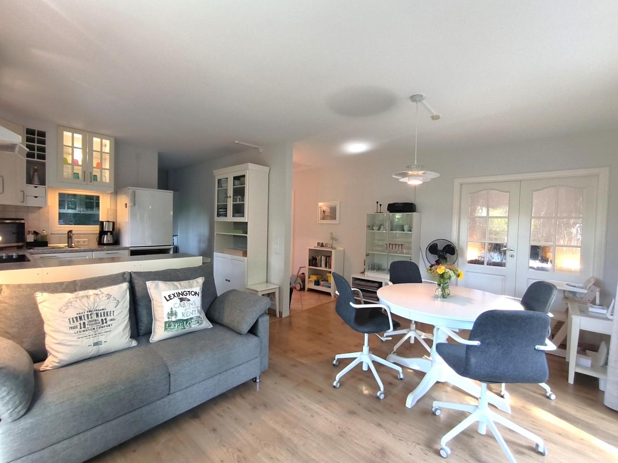 Ferienhaus Inger - Stilvolles Und Modernes Ferienhaus Mit Terrasse Und Gartennutzung Tarp Buitenkant foto