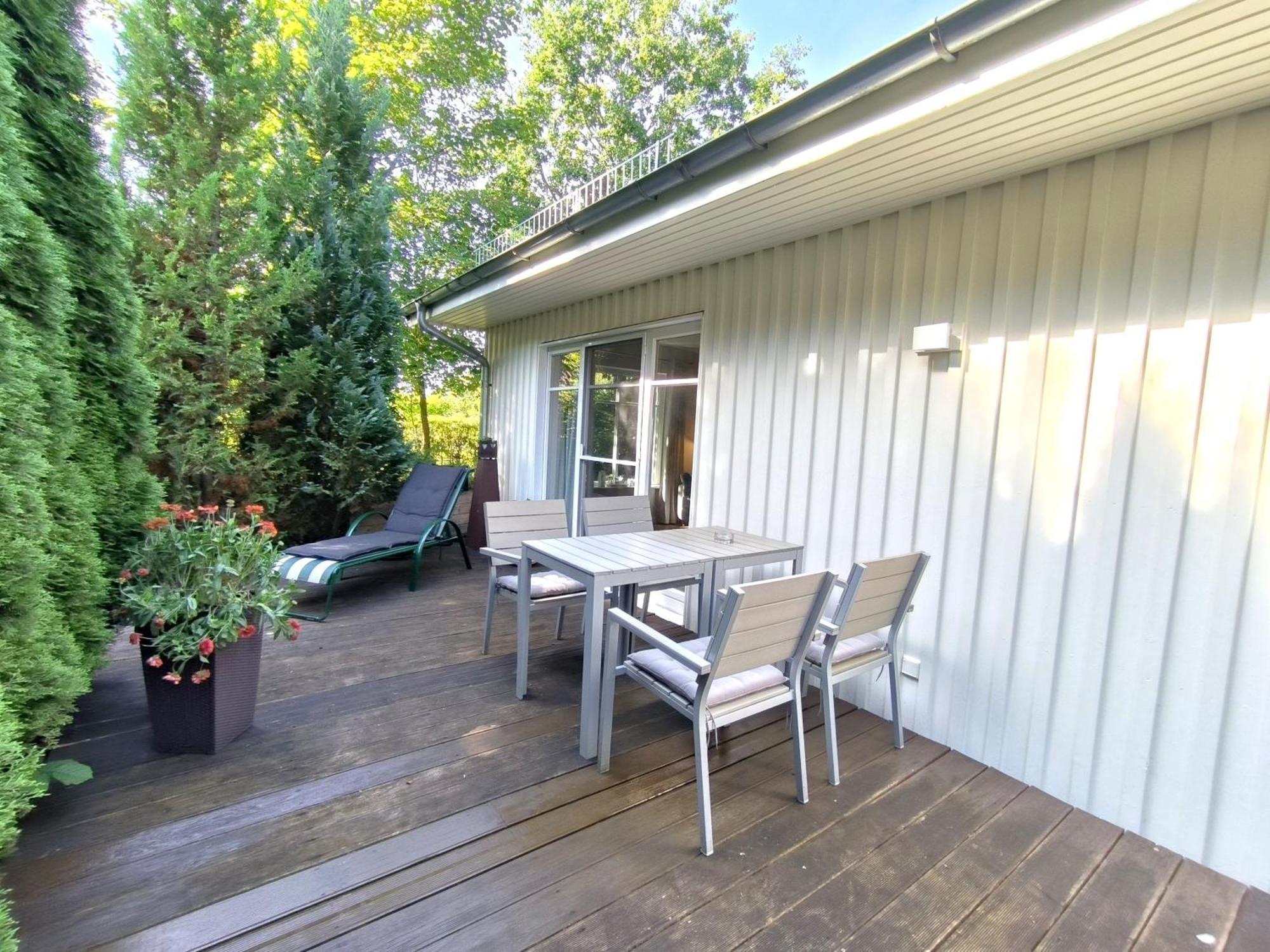 Ferienhaus Inger - Stilvolles Und Modernes Ferienhaus Mit Terrasse Und Gartennutzung Tarp Buitenkant foto